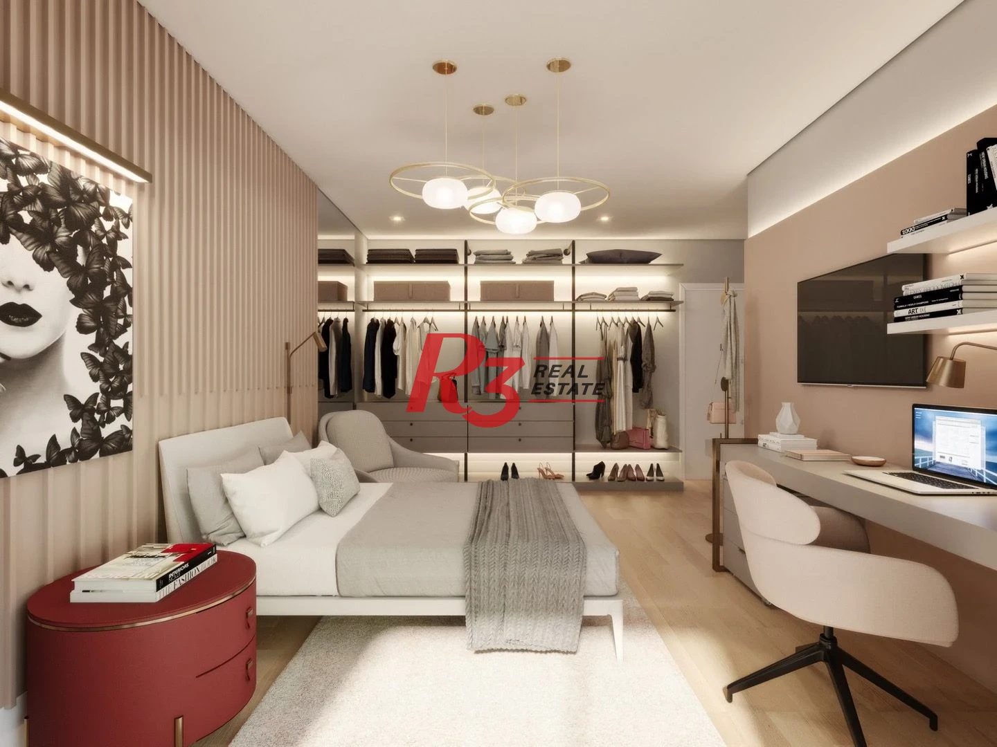 Cobertura frente mar com 4 suítes à venda, 301 m² por R$ 7.900.000 - Ponta da Praia - Santos/SP