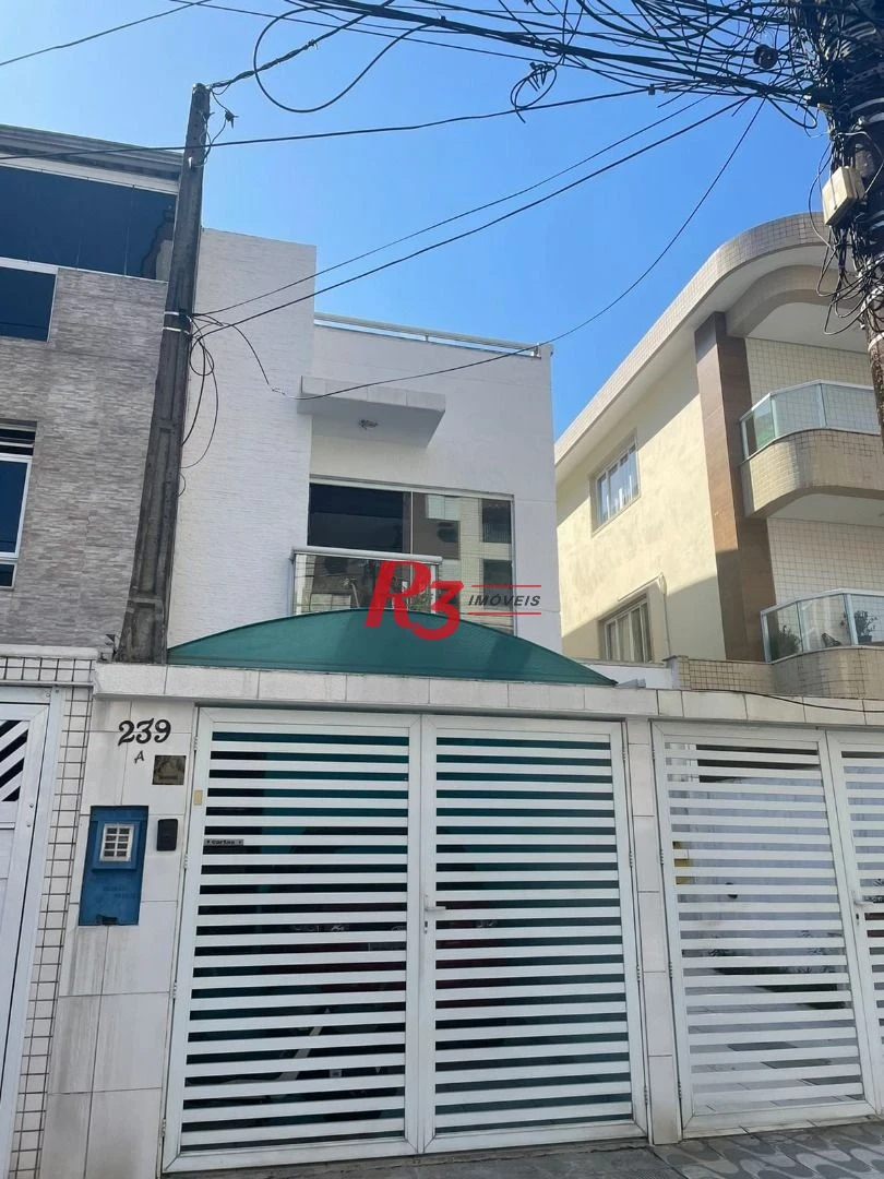 Casa à venda, 130 m² por R$ 1.400.000,00 - Embaré - Santos/SP