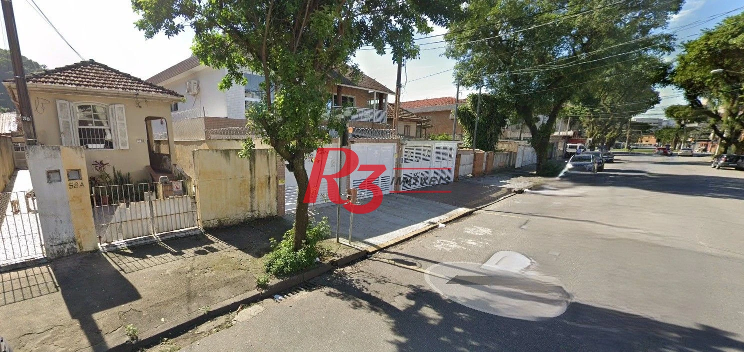 Terreno à venda, 245 m² por R$ 750.000,00 - Vila Belmiro - Santos/SP