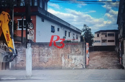 Terreno à venda, 500 m² por R$ 1.590.000,00 - Vila Matias - Santos/SP