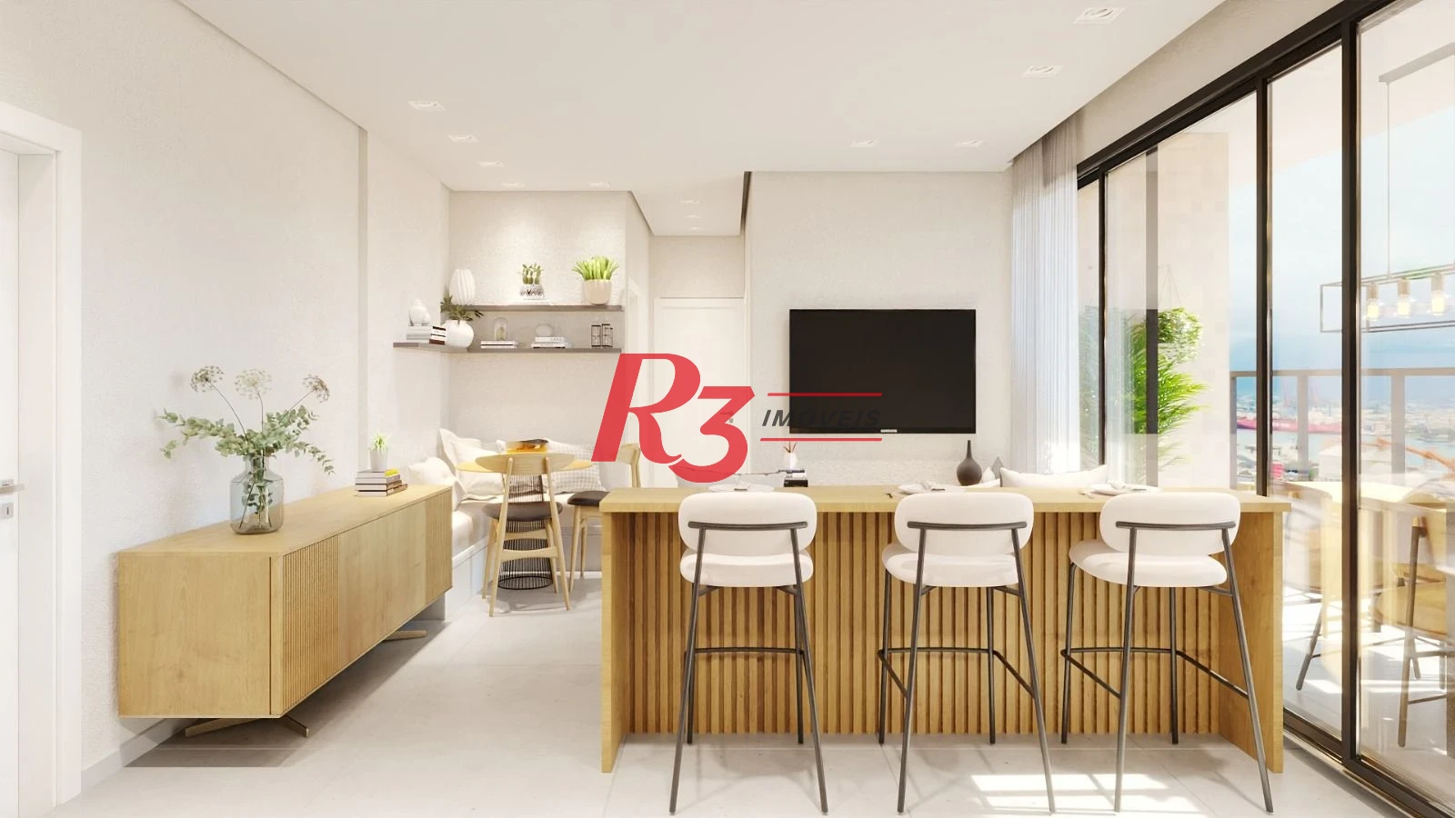 Apartamento com 2 dormitórios, 65 m² - venda por R$ 950.000,00 ou aluguel por R$ 6.500,00/mês - Ponta da Praia - Santos/SP
