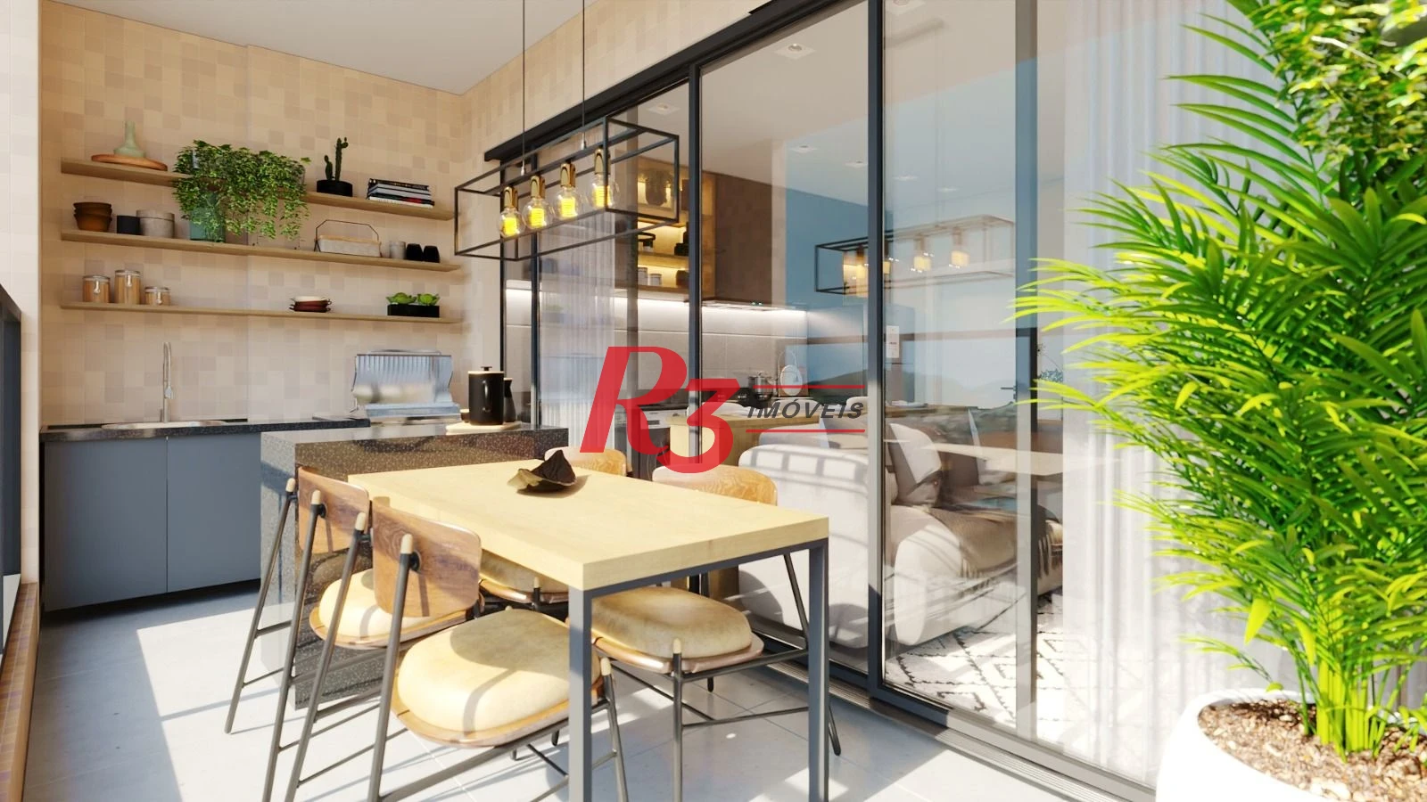 Apartamento com 2 dormitórios, 65 m² - venda por R$ 950.000,00 ou aluguel por R$ 6.500,00/mês - Ponta da Praia - Santos/SP