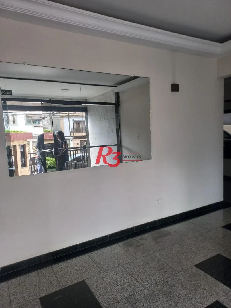 Apartamento com 1 dormitório à venda, 57 m² por R$ 500.000,00 - Aparecida - Santos/SP