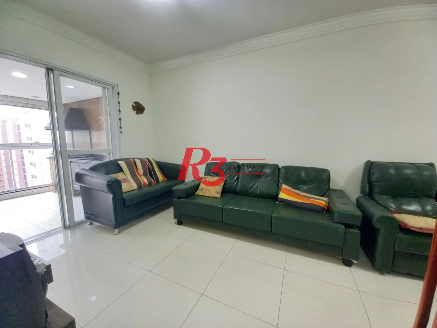 Apartamento com 3 dormitórios à venda, 125 m² por R$ 1.850.000,00 - Embaré - Santos/SP