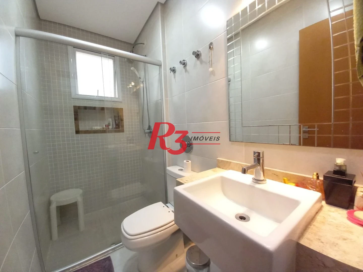 Apartamento com 3 dormitórios à venda, 125 m² por R$ 1.850.000,00 - Embaré - Santos/SP