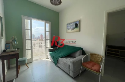 Apartamento à venda, 47 m² por R$ 365.000,00 - Embaré - Santos/SP