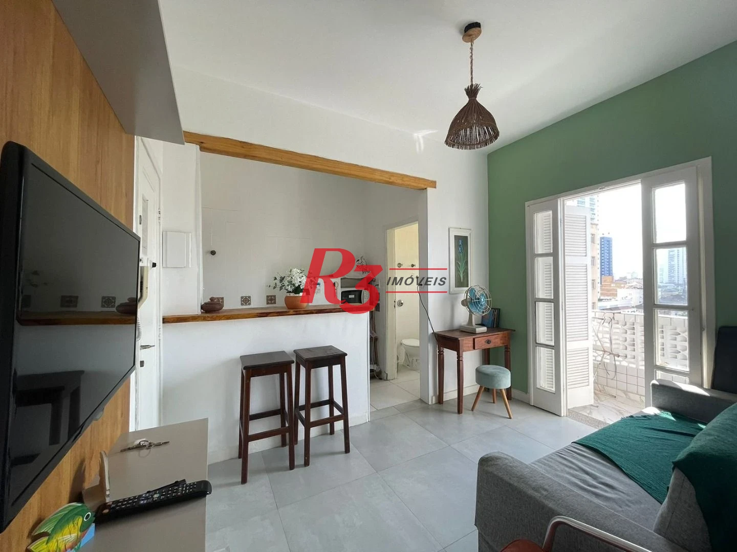 Apartamento à venda, 47 m² por R$ 365.000,00 - Embaré - Santos/SP