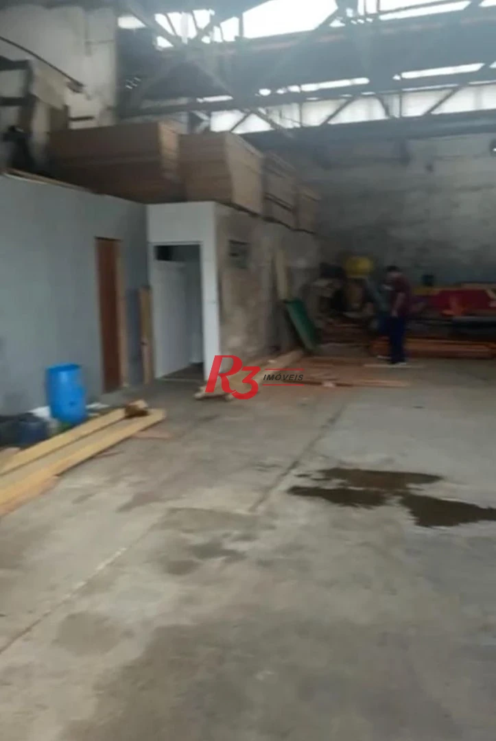 Galpão para alugar, 1089 m² por R$ 18.000,00/mês - Chico de Paula - Santos/SP