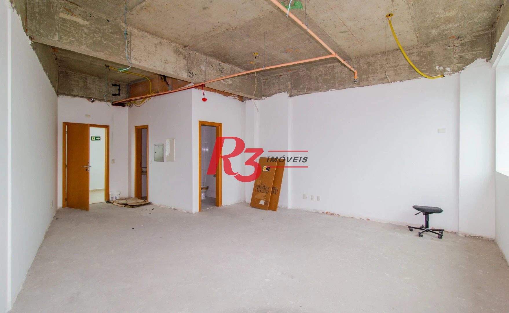 Sala para alugar, 41 m² por R$ 3.000,00/mês - Vila Matias - Santos/SP