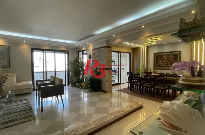 Apartamento à venda, 200 m² por R$ 2.350.000,00 - Embaré - Santos/SP