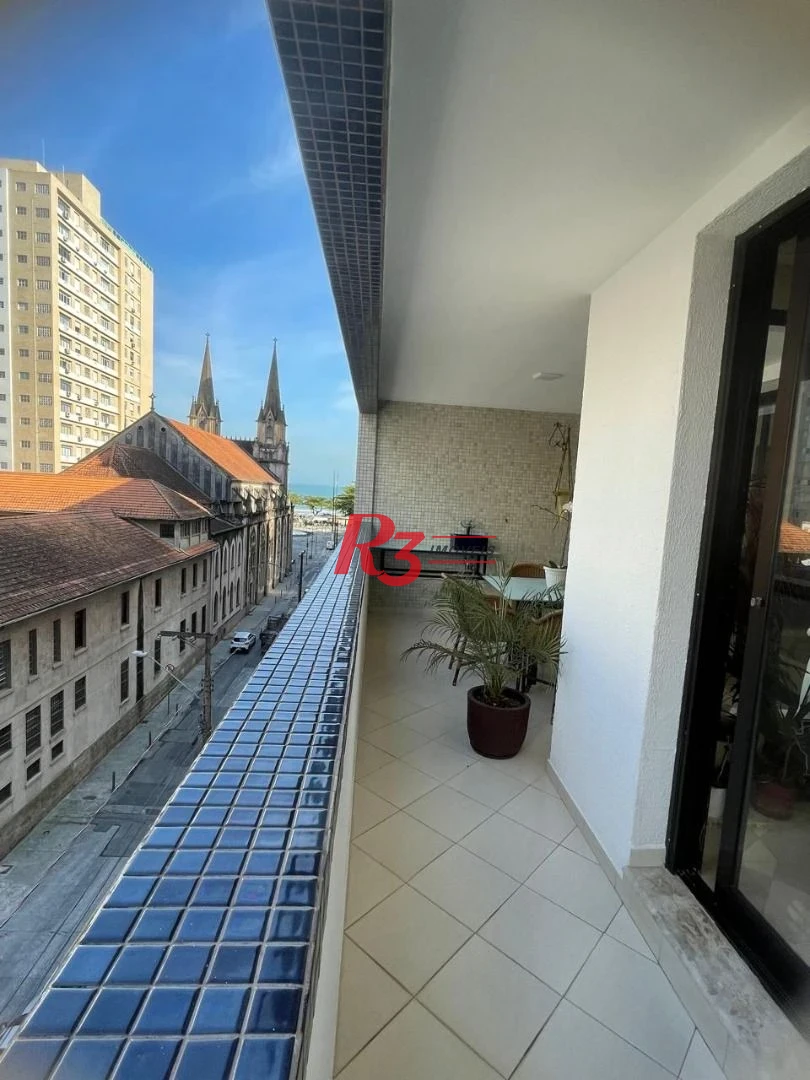 Apartamento à venda, 200 m² por R$ 2.350.000,00 - Embaré - Santos/SP