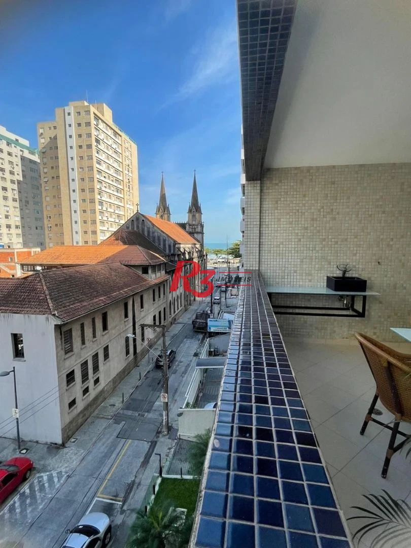 Apartamento à venda, 200 m² por R$ 2.350.000,00 - Embaré - Santos/SP