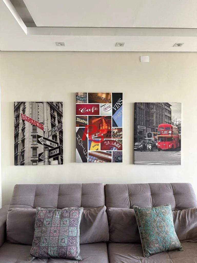 Apartamento à venda, 104 m² por R$ 1.280.000,00 - Boqueirão - Santos/SP