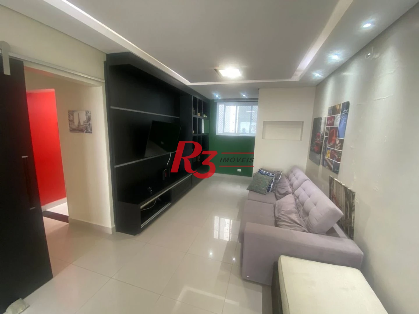 Apartamento à venda, 104 m² por R$ 1.280.000,00 - Boqueirão - Santos/SP