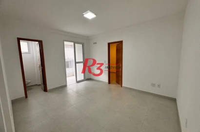 Apartamento à venda, 47 m² por R$ 440.000,00 - Campo Grande - Santos/SP
