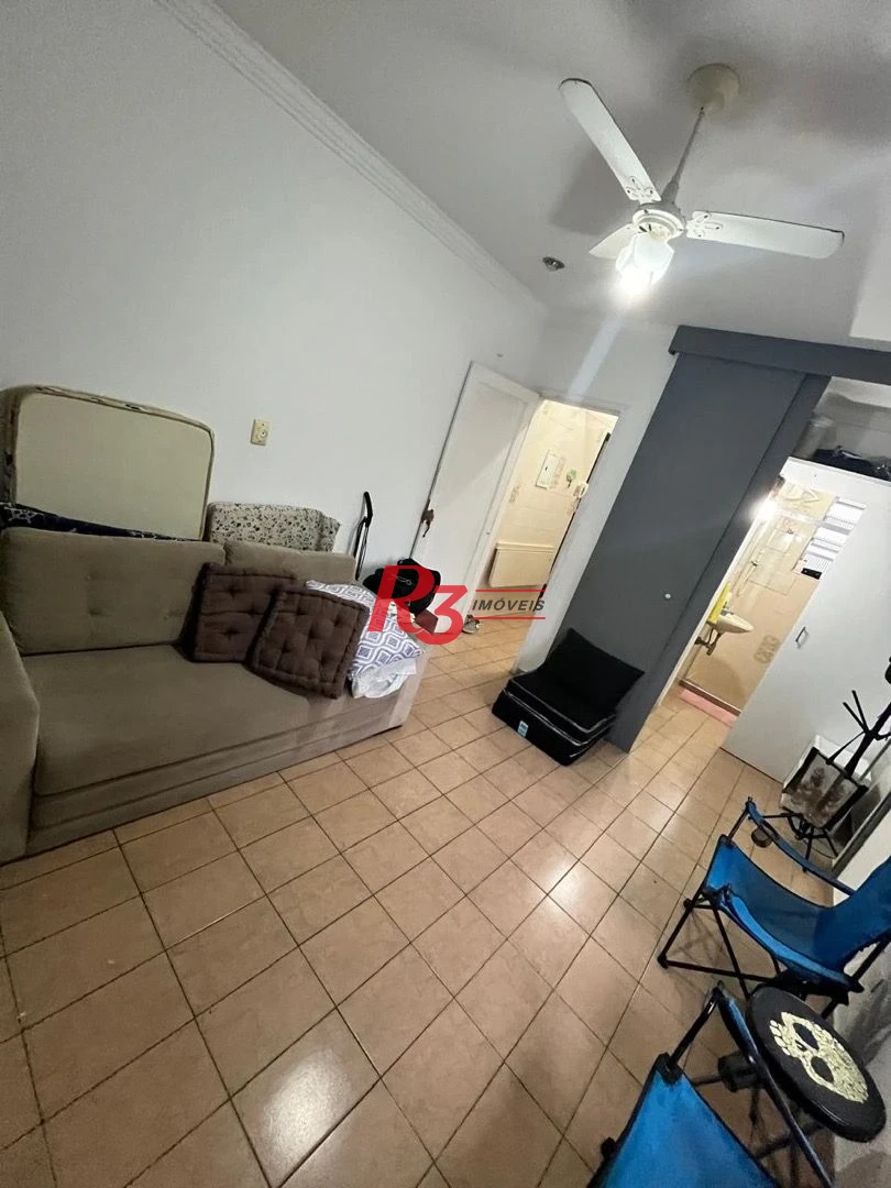 Kitnet para alugar, 32 m² por R$ 2.800,00/mês - Aparecida - Santos/SP