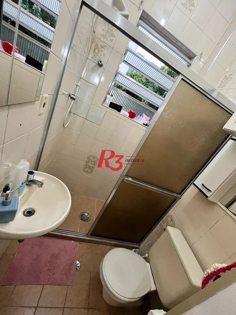 Kitnet para alugar, 32 m² por R$ 2.800,00/mês - Aparecida - Santos/SP