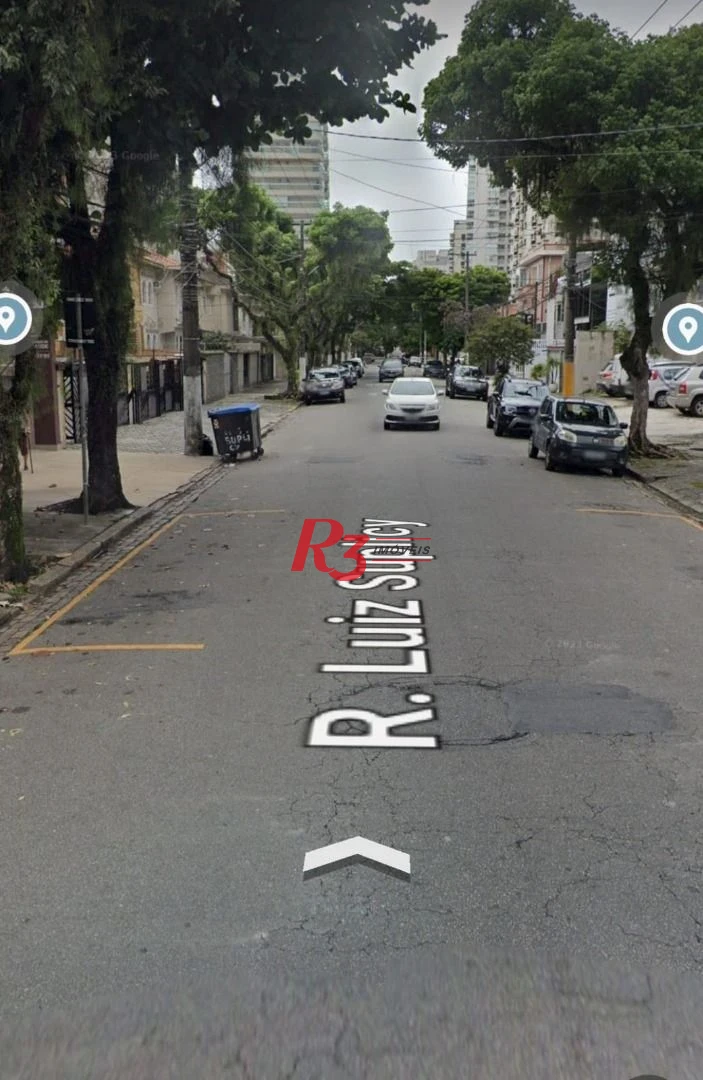 Terreno à venda, 984 m² por R$ 14.000.000 - Gonzaga - Santos/SP