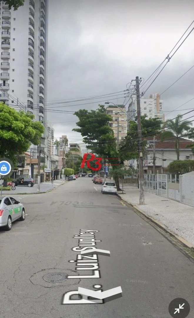 Terreno à venda, 984 m² por R$ 14.000.000 - Gonzaga - Santos/SP