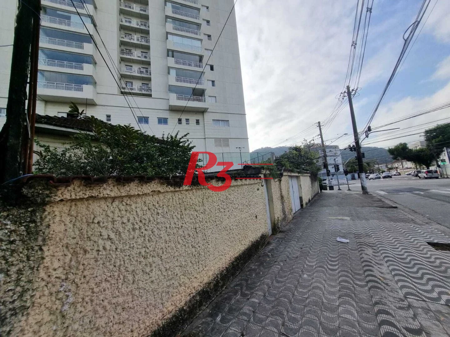 Terreno para alugar, 230 m² por R$ 10.000,00/mês - Marapé - Santos/SP