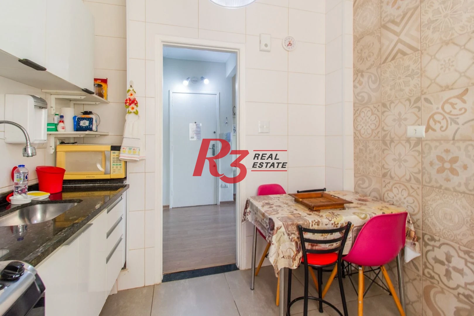 Apartamento com 1 dormitório para alugar, 40 m² por R$ 4.200,00/mês - Gonzaga - Santos/SP