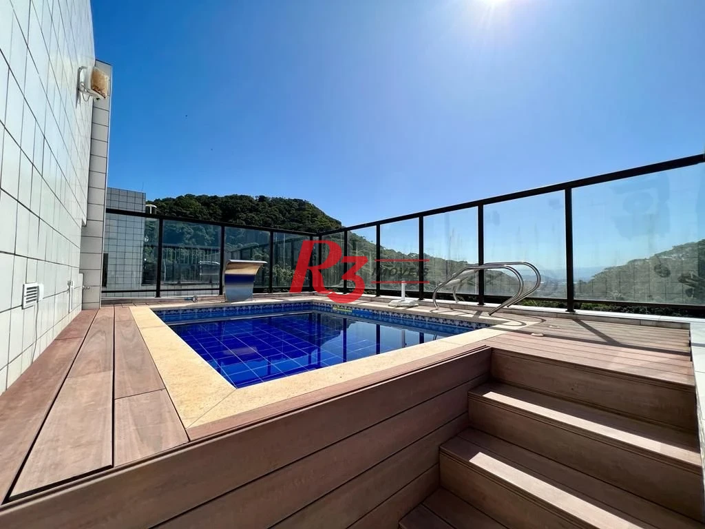 Cobertura à venda, 280 m² por R$ 2.200.000,00 - Barra Funda - Guarujá/SP