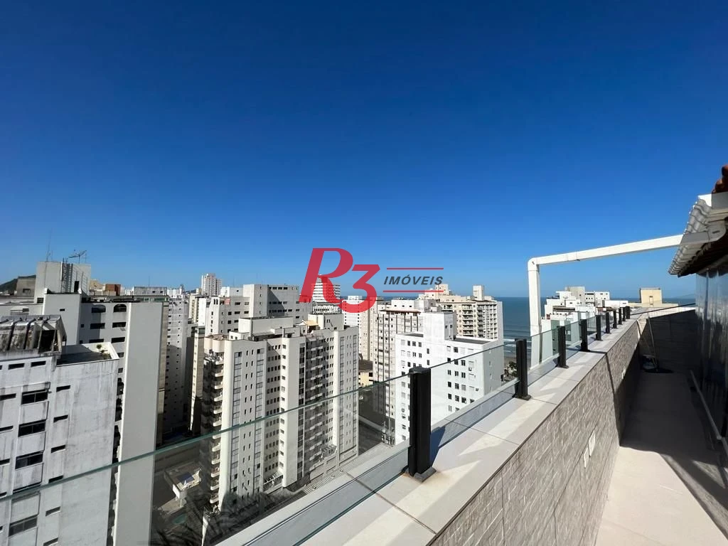 Cobertura à venda, 280 m² por R$ 2.200.000,00 - Barra Funda - Guarujá/SP