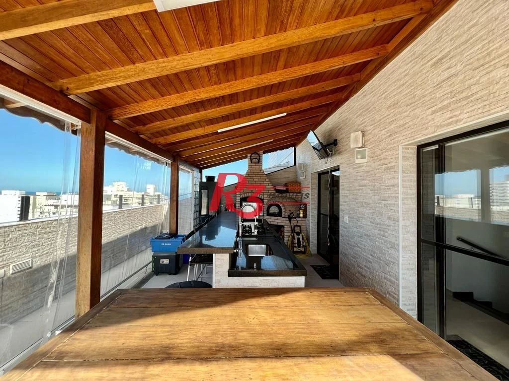 Cobertura à venda, 280 m² por R$ 2.200.000,00 - Barra Funda - Guarujá/SP