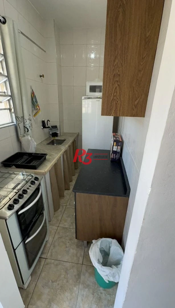 Apartamento de 1 quarto à venda no Centro de São Vicente.