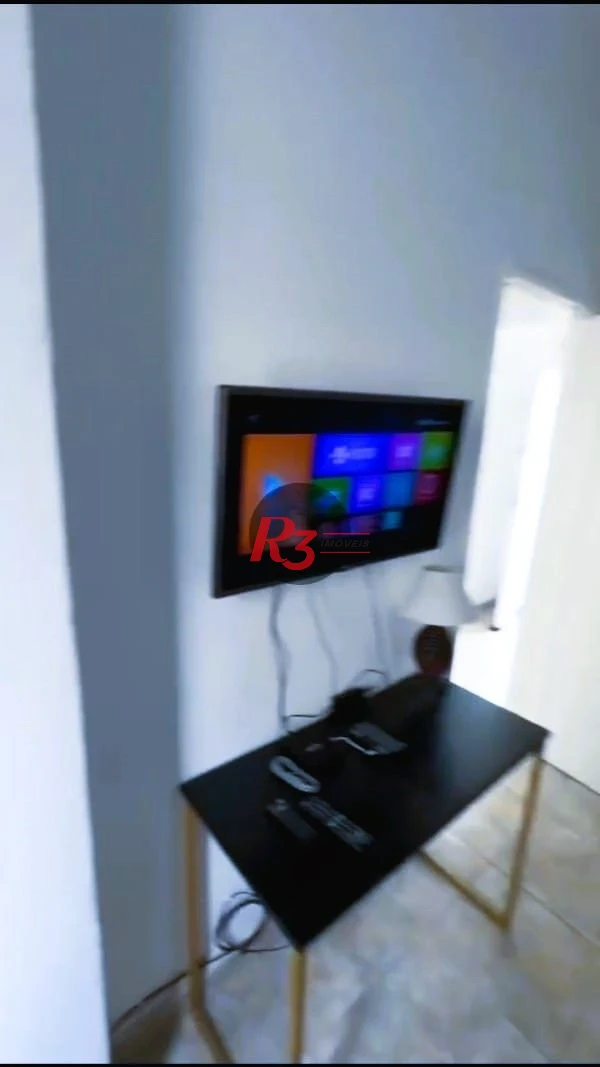 Apartamento de 1 quarto à venda no Centro de São Vicente.