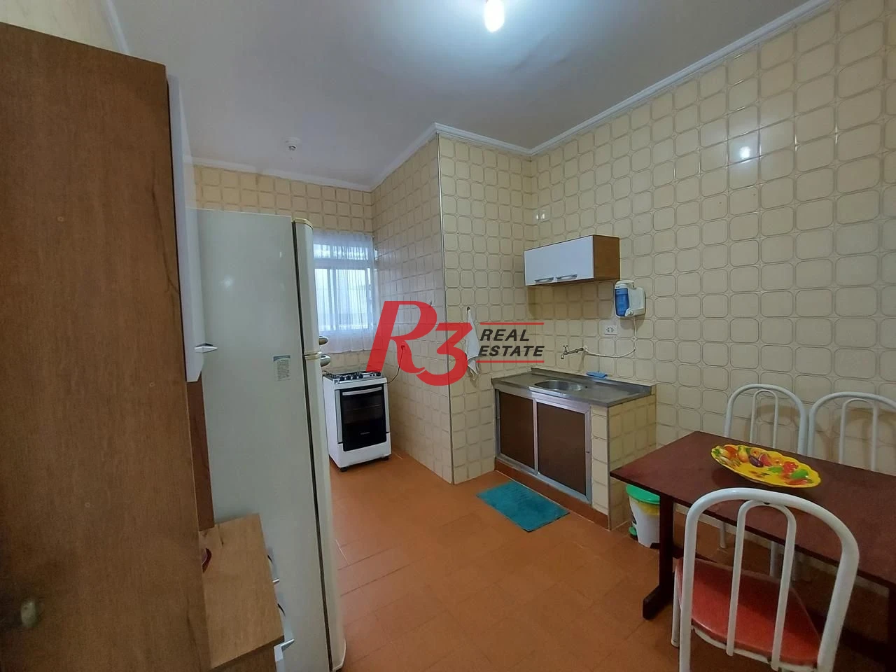 Apartamento com 3 dormitórios para alugar, 118 m² por R$ 3.700,02/mês - Gonzaga - Santos/SP