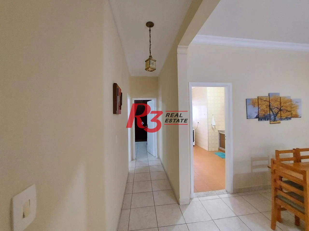 Apartamento com 3 dormitórios para alugar, 118 m² por R$ 3.700,02/mês - Gonzaga - Santos/SP