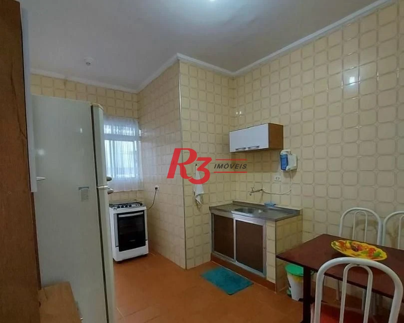 Apartamento com 3 dormitórios para alugar, 118 m² por R$ 3.700,02/mês - Gonzaga - Santos/SP