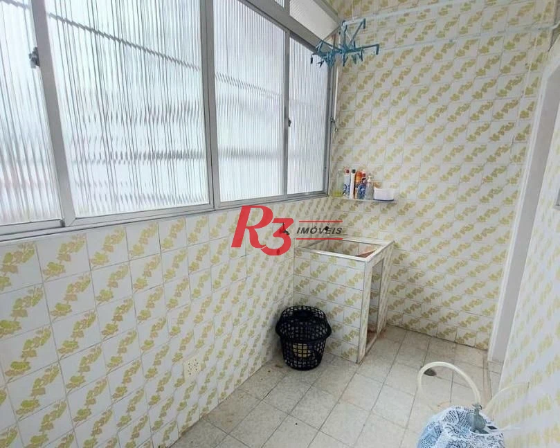 Apartamento com 3 dormitórios para alugar, 118 m² por R$ 3.700,02/mês - Gonzaga - Santos/SP
