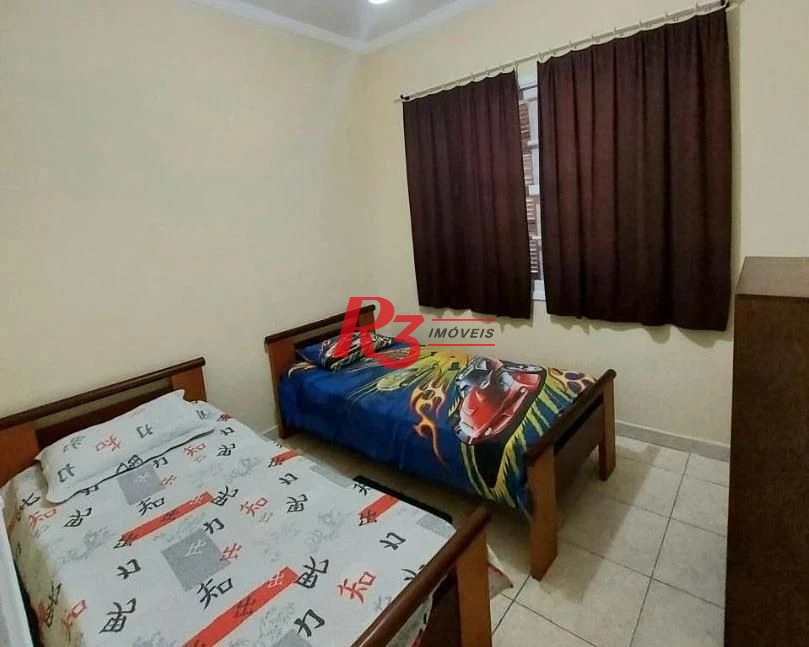 Apartamento com 3 dormitórios para alugar, 118 m² por R$ 3.700,02/mês - Gonzaga - Santos/SP