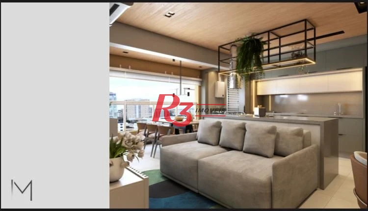 Apartamento à venda, 65 m² por R$ 1.040.000,00 - Ponta da Praia - Santos/SP