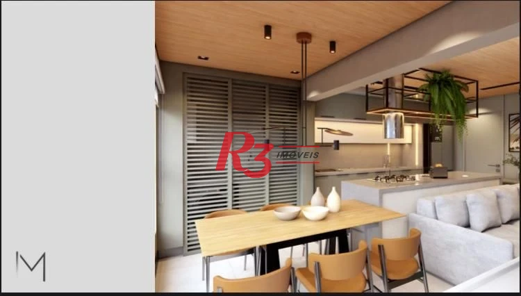 Apartamento à venda, 65 m² por R$ 1.040.000,00 - Ponta da Praia - Santos/SP