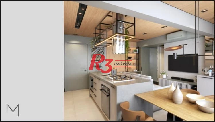 Apartamento à venda, 65 m² por R$ 1.040.000,00 - Ponta da Praia - Santos/SP