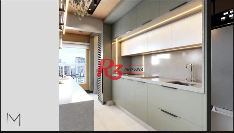 Apartamento à venda, 65 m² por R$ 1.040.000,00 - Ponta da Praia - Santos/SP