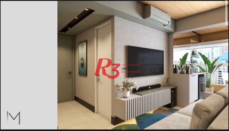 Apartamento à venda, 65 m² por R$ 1.040.000,00 - Ponta da Praia - Santos/SP