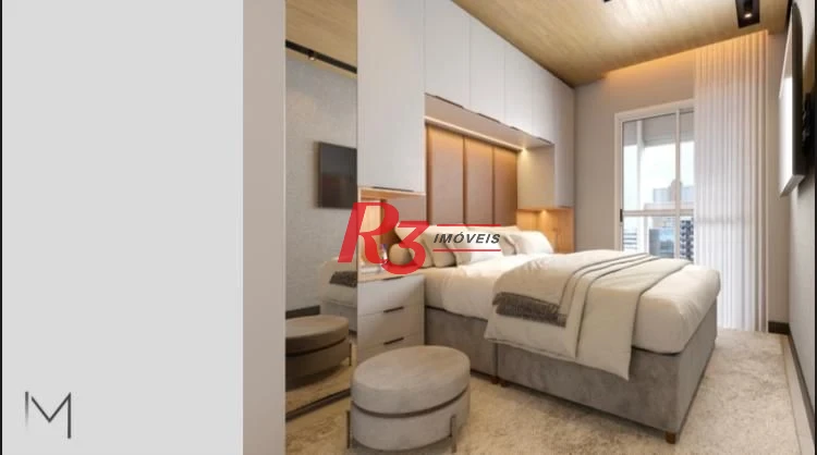 Apartamento à venda, 65 m² por R$ 1.040.000,00 - Ponta da Praia - Santos/SP