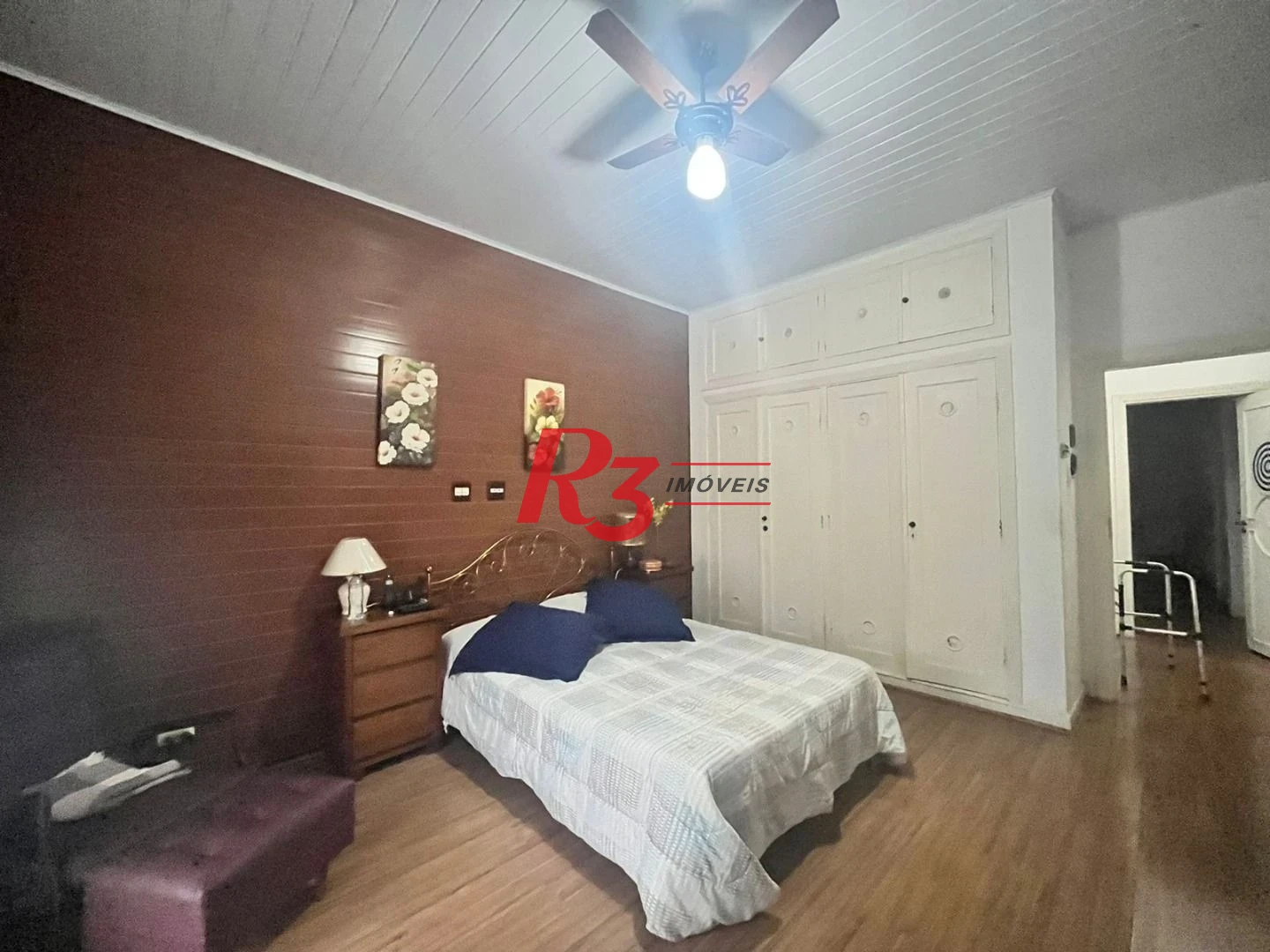 Apartamento com 2 dormitórios c suite, dep completa - Boqueirão - Santos