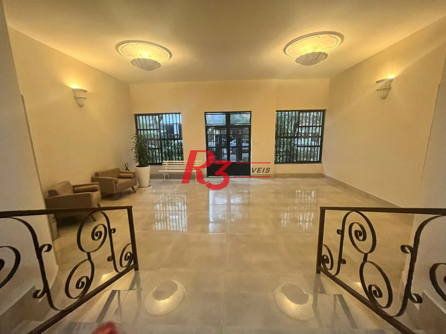 Apartamento com 2 dormitórios c suite, dep completa - Boqueirão - Santos