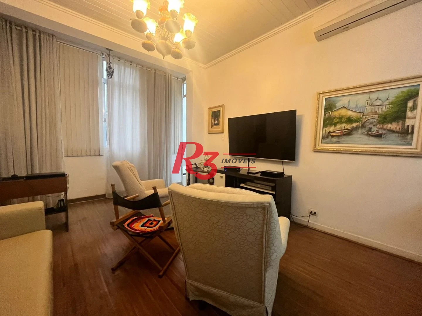 Apartamento com 2 dormitórios c suite, dep completa - Boqueirão - Santos