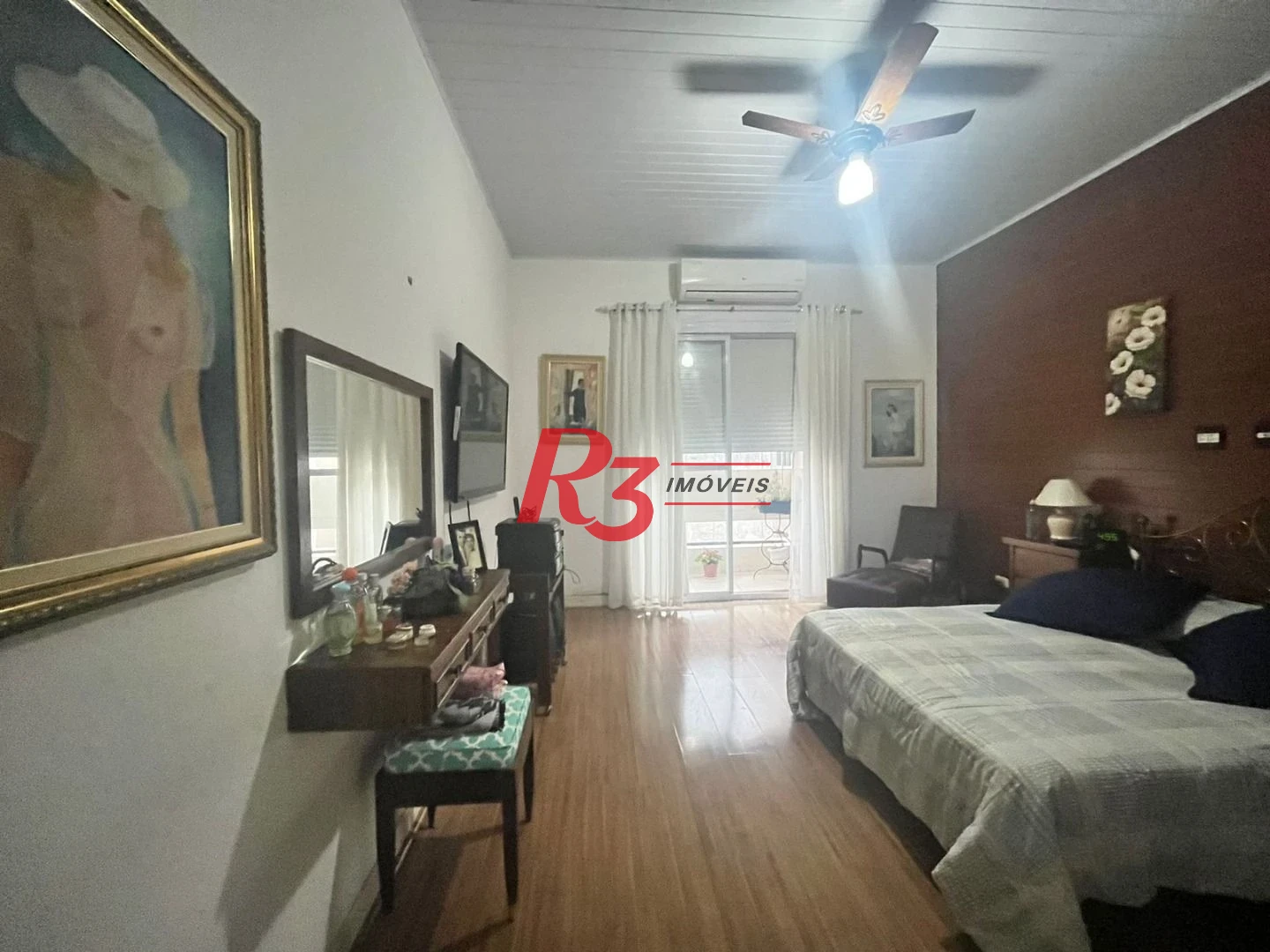 Apartamento com 2 dormitórios c suite, dep completa - Boqueirão - Santos