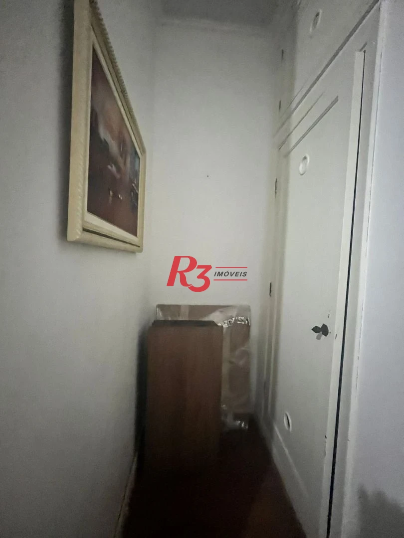 Apartamento com 2 dormitórios c suite, dep completa - Boqueirão - Santos
