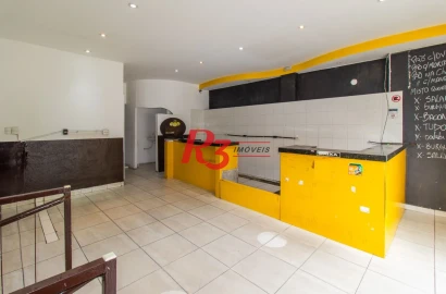Loja para alugar, 80 m² por R$ 4.685,00/mês - Centro - Santos/SP