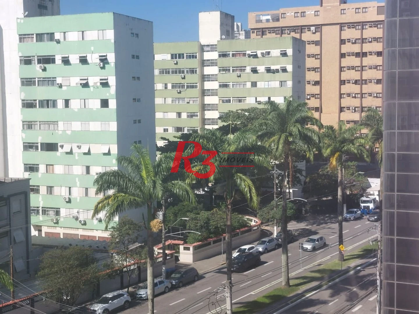 Sala para alugar, 57 m² por R$ 3.200,00/mês - Vila Matias - Santos/SP