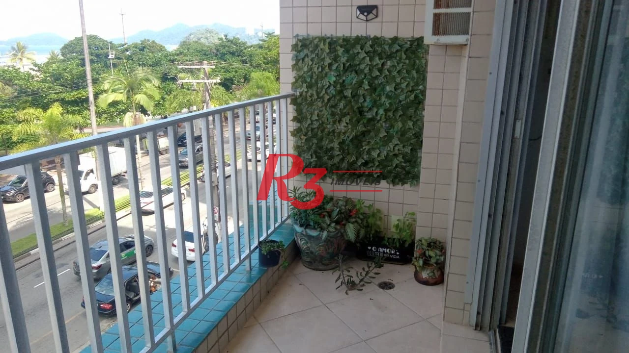 Apartamento com 3 dormitórios para alugar, 148 m² por R$ 8.250,00/mês - Pompéia - Santos/SP