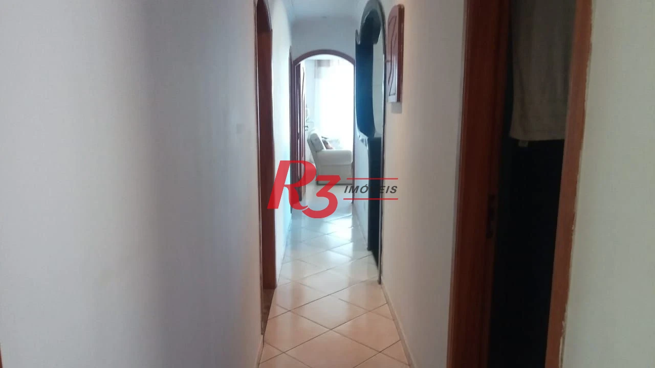 Apartamento com 3 dormitórios para alugar, 148 m² por R$ 8.250,00/mês - Pompéia - Santos/SP
